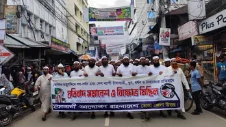 ভাইভা বিতর্কে উত্তপ্ত শাহবাগ, মহাসমাবেশে শিক্ষার্থীদের ঢল