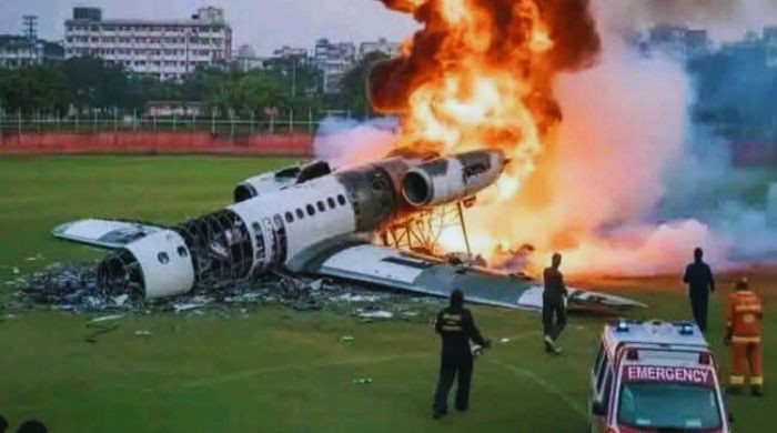 মাইলস্টোন স্কুল এন্ড কলেজে বিমান বিধ্বস্তঃ নিহত ১৯,দু-শতাধিক আহত