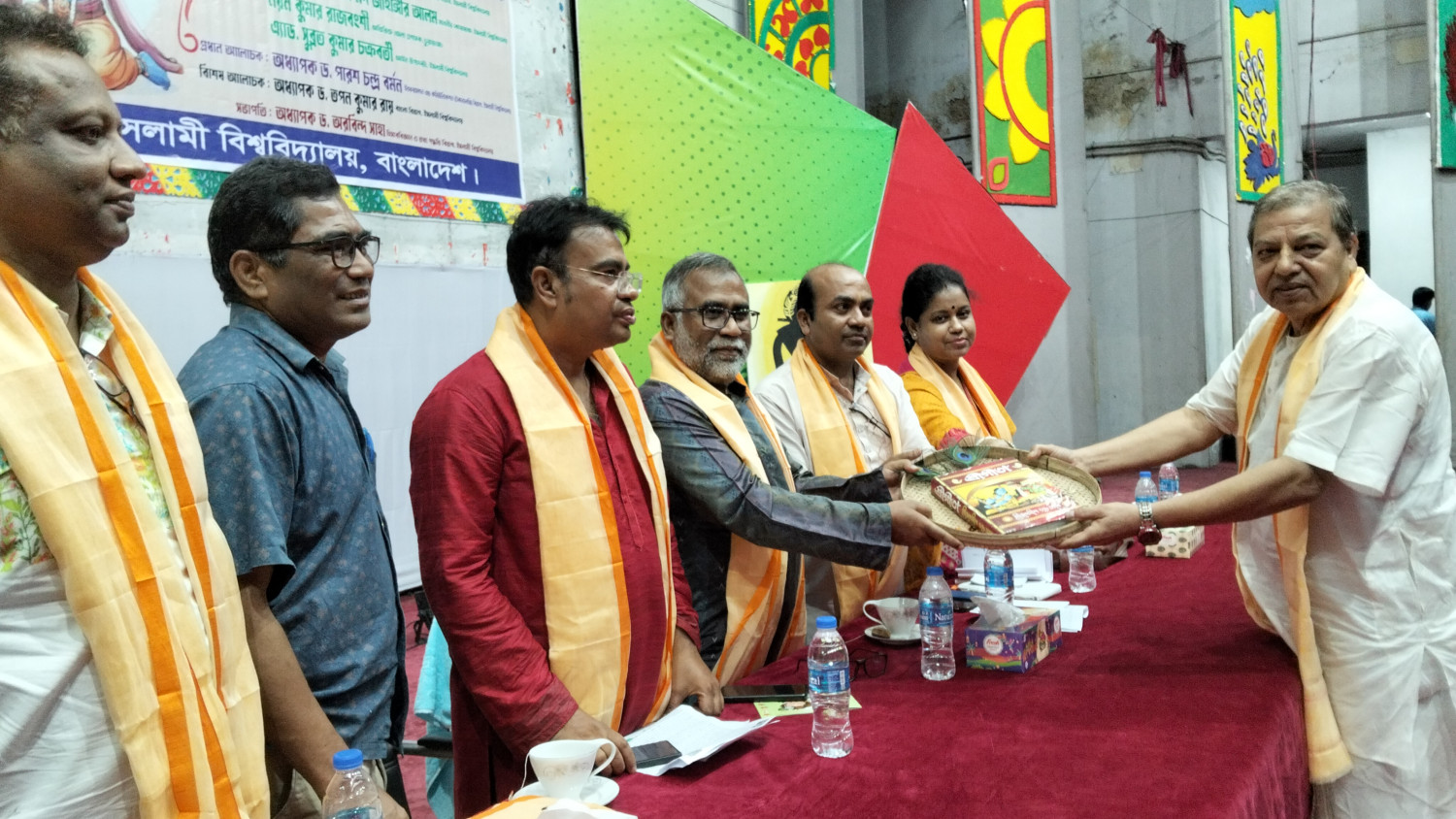 ইবিতে বর্ণাঢ্য আয়োজনে জন্মাষ্টমী উদযাপন