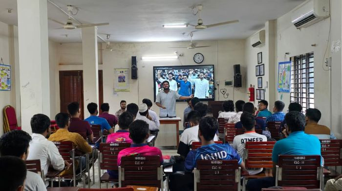 হবিগঞ্জ কৃষি বিশ্ববিদ্যালয়ে শিবিরের বিজয় উদযাপন