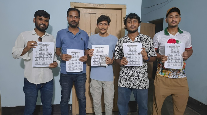 রাবি ক্যাম্পাসে ছুটির মধ্যেও থেমে নেই ছাত্রদলের প্রচারণা