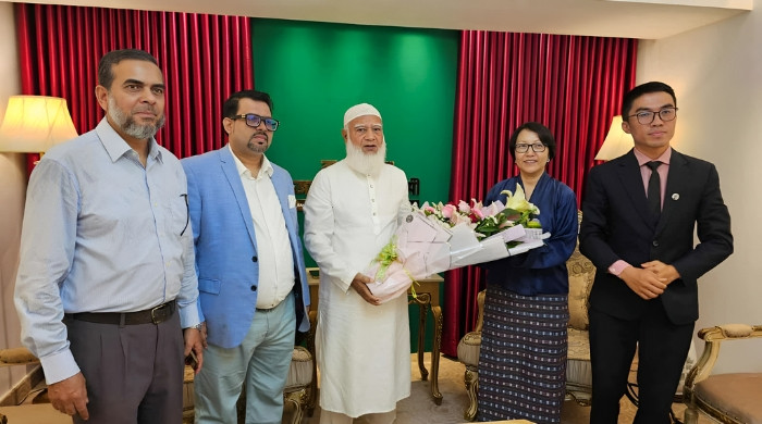 জামায়াত আমিরের সঙ্গে ভুটানের রাষ্ট্রদূতের সৌজন্য সাক্ষাৎ