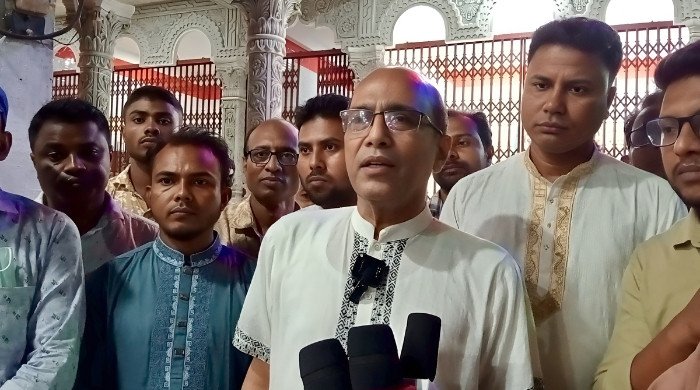 ঐক্যবদ্ধ হয়ে অসাম্প্রদায়িক বাংলাদেশ গড়ার আহ্বানঃ ডা. দিবালোক সিংহ