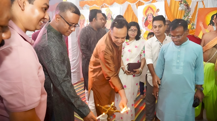 চুয়াডাঙ্গায় শারদীয় দুর্গাপূজাঃ জেলা প্রশাসন ও পুলিশ সর্বোচ্চ নিরাপত্তা নিশ্চিত