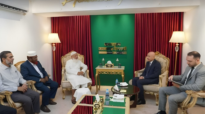 জামায়াত আমিরের সঙ্গে ইতালির রাষ্ট্রদূতের সৌজন্য সাক্ষাৎ