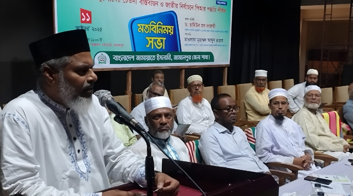 জুলাই গণঅভ্যুত্থানের চেতনায় জামালপুরে জামায়াতের মতবিনিময় সভা