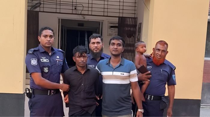 মুকসুদপুরে পুলিশের তৎপরতায় অপহৃত শিশু রূপা উদ্ধার