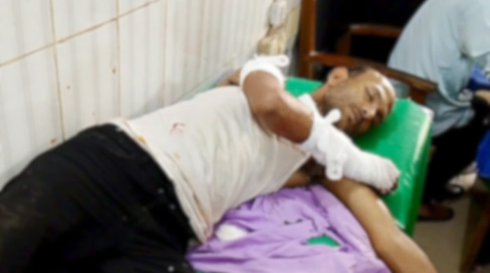 নেত্রকোণায় সাংবাদিকের ওপর দুর্বৃত্তদের হামলা