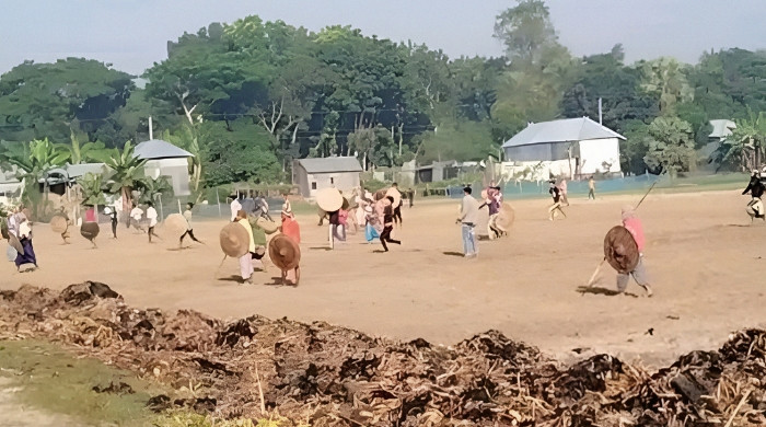 ফরিদপুরে বিএনপির দুই গ্রুপের সহিংস সংঘর্ষে শতাধিক আহত