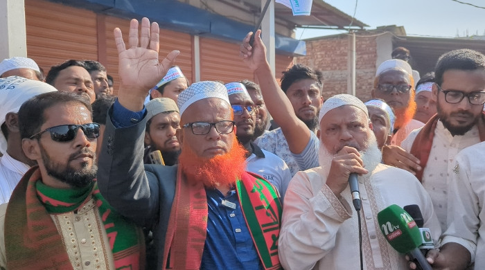 নাসিরনগরে আমিনুল ইসলামের সমর্থনে গণমিছিল