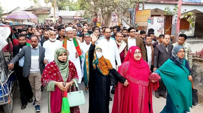 কাঁঠালিয়ায় বিএনপি প্রার্থীর গণসংযোগ ও দোয়া মাহফিল