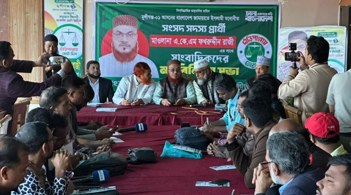 মুন্সীগঞ্জ-১ কে শিল্পনগরী হিসেবে গড়ার প্রতিশ্রুতি ফখরুদ্দিন রাজীর