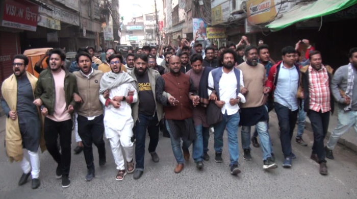 ওসমান হাদির উপর গুলির ঘটনায় যশোরে বিক্ষোভ মিছিল