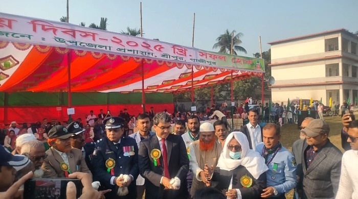 শ্রীপুরে নানান আয়োজনে মহান বিজয় দিবস উদযাপন