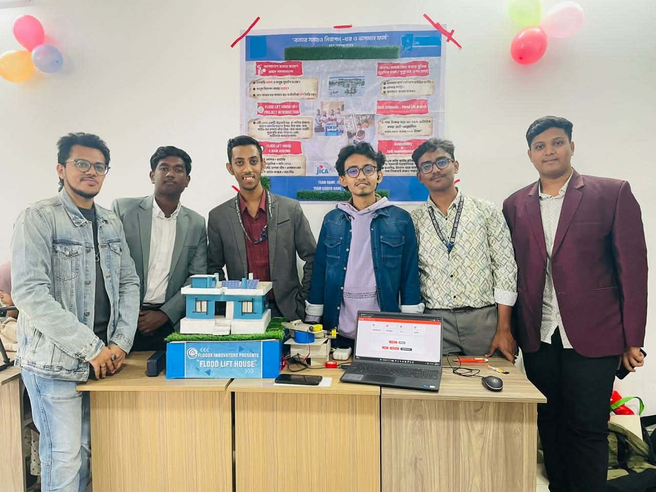 ঢাকা পলিটেকনিকের ‘ফ্ল্যাট লিফট হাউস’ প্রদর্শন