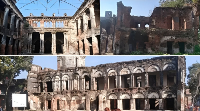 ধ্বংসের দ্বারপ্রান্তে মানিকগঞ্জের তেওতা জমিদারবাড়ি