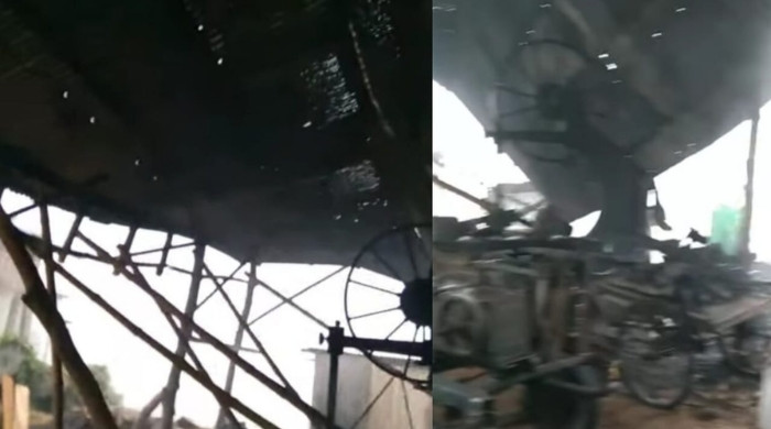 মুকসুদপুরের খান্দারপাড়া বাজারে পরিকল্পিত অগ্নিসংযোগের অভিযোগ