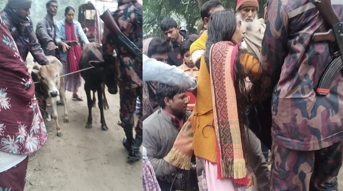 কুড়িগ্রাম সীমান্তে বিজিবি-এলাকাবাসীর সংঘর্ষে দু’জন আহত