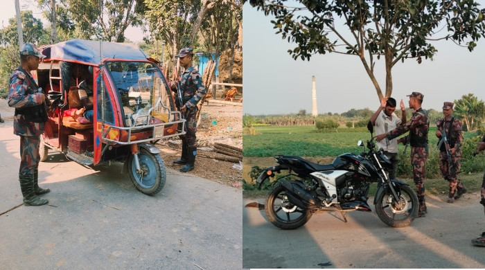 যশোরে বিএনপি নেতা হত্যাকাণ্ডে সীমান্তজুড়ে বিজিবির কড়া পাহারা, ৬৩ চেকপোস্ট ও অতিরিক্ত ৭৫ টহল