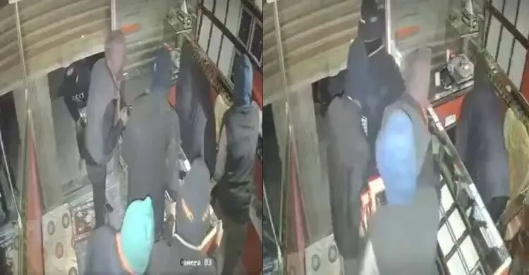 মোহাম্মদপুরে জুয়েলার্সে থেকে ৭০ ভরি সোনা, ৬০০ ভরি রুপা লুট