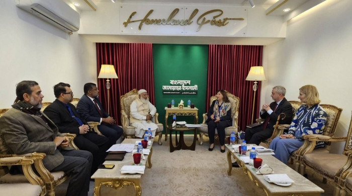 ডা. শফিকুর রহমানের সাথে ইউরোপীয় এক্সটার্নাল অ্যাকশন সার্ভিসের প্রতিনিধি দলের সৌজন্য সাক্ষাৎ