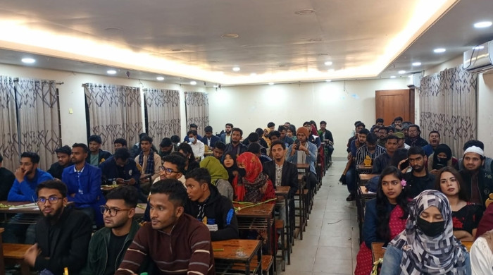 কুবিতে ময়মনসিংহ বিভাগীয় স্টুডেন্টস অ্যালায়েন্সের নবীন বরণ ও প্রবীণ বিদায়