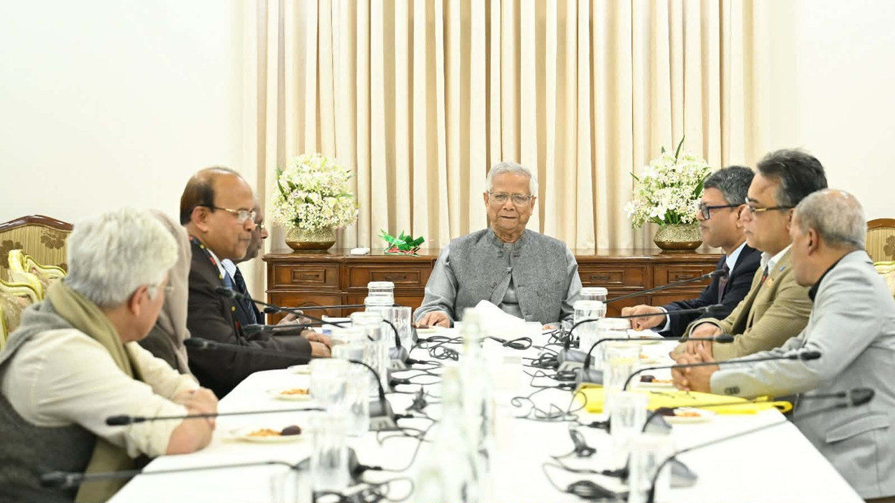 নির্বাচন ডাকাতি আর যেন না ঘটে সেই ব্যবস্থা করতে হবে: প্রধান উপদেষ্টা