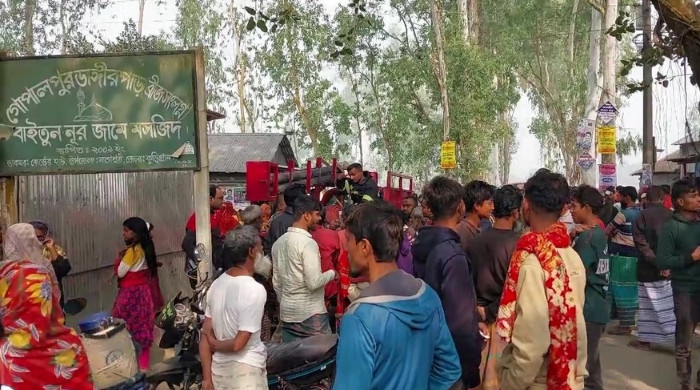 কুড়িগ্রামে মটরসাইকেল দূর্ঘটনায়  যুবক নিহত