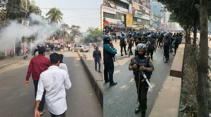 সায়েন্সল্যাবে ঢাকা কলেজ ও ধানমন্ডি আইডিয়াল কলেজ শিক্ষার্থীদের সংঘর্ষ
