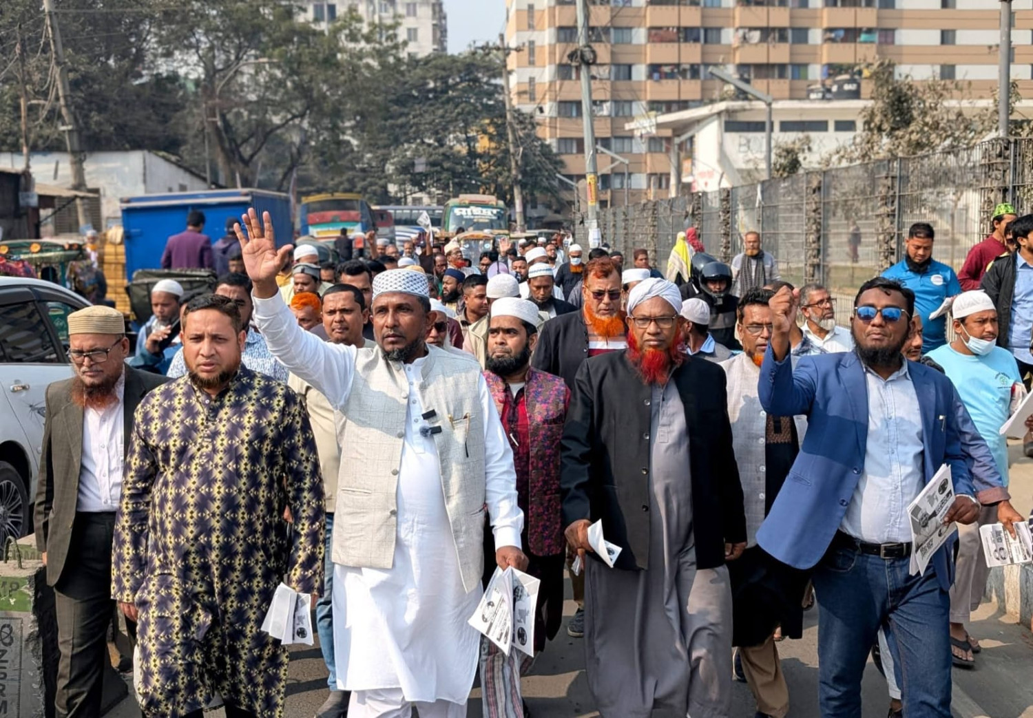 জুলাই যোদ্ধাদের নিয়ে নির্বাচনী প্রচারণায় কামাল হোসেন
