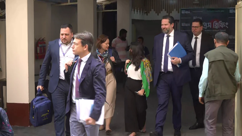 জামায়াত আমীরের সঙ্গে ইইউ পর্যবেক্ষক দলের বৈঠক