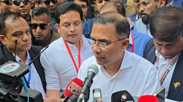 ভোট দিলেন তারেক রহমান