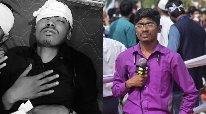 হাতিয়ায় সংবাদ সংগ্রহের সময় বিটিভির সাংবাদিককে কুপিয়ে জখম, আহত ১