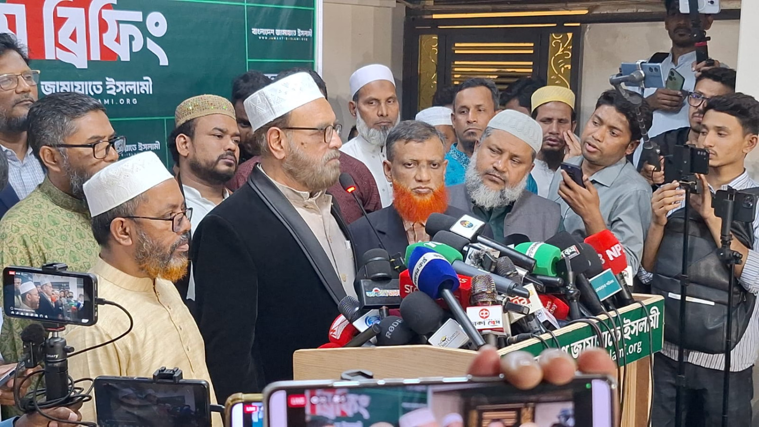 নির্বাচনে ব্যাপক কারচুপির অভিযোগ জামায়াত প্রার্থী হাজী এনায়েতের