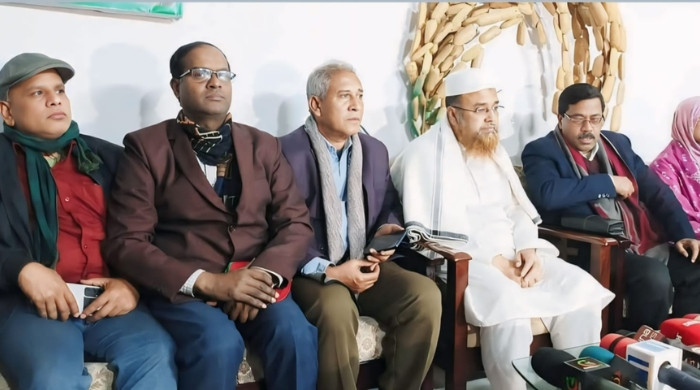 কুড়িগ্রাম-২ আসনের ফলাফল স্থগিত, পুন: গণনার দাবীতে সংবাদ সম্মেলন অনুষ্ঠিত