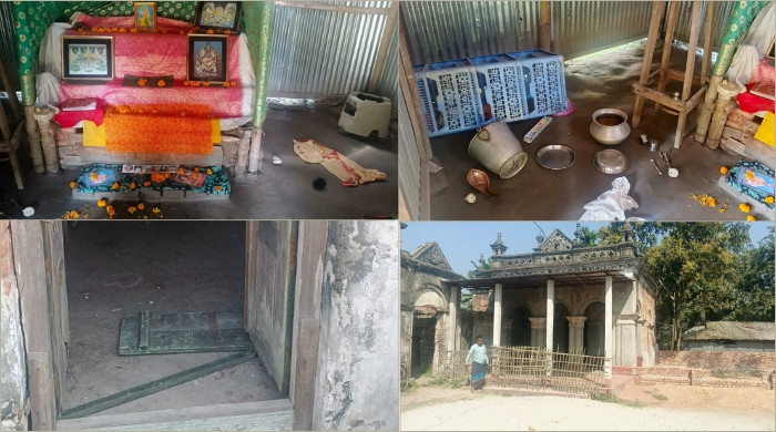 কুড়িগ্রামের উলিপুরে দুই প্রাচীন মন্দিরে চুরির ঘটনা, এলাকায় চাঞ্চল্য