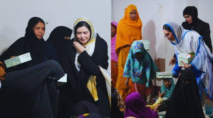 এতিম শিশুদের সঙ্গে ইফতার করলেন জুবাইদা রহমান ও জাইমা রহমান