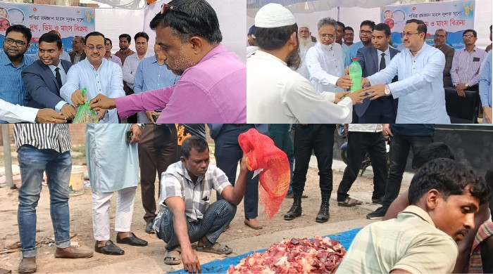 ভালুকায় সুলভ মূল্যের বাজার উদ্বোধন